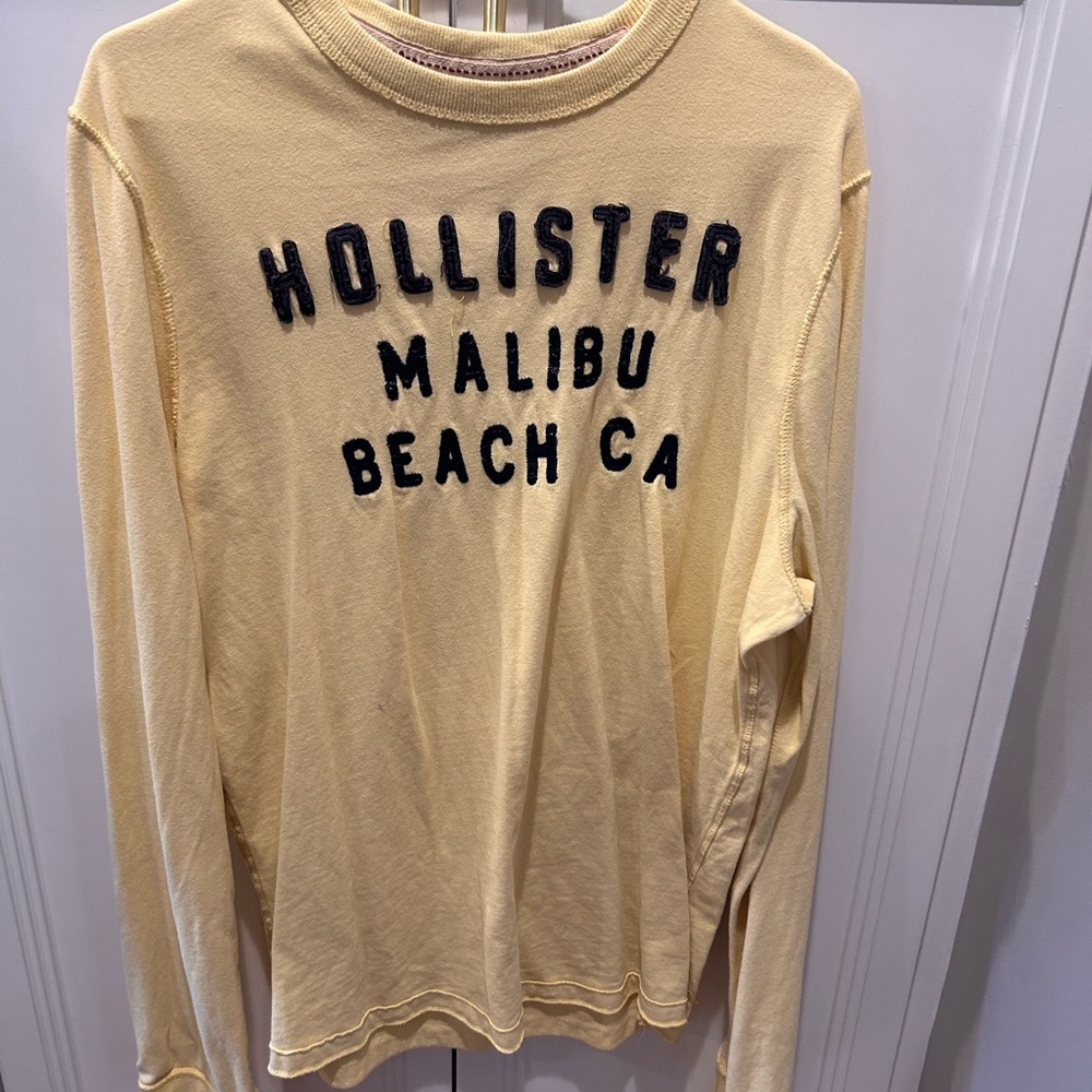 Hollister California Yellow Tee